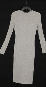 Heather Gray Midi Dress